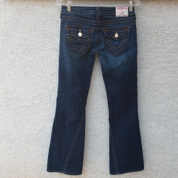 True Religion Denim - True Religion Distressed Joey Flare Jeans Size 26